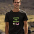 Listening With Both Eyes | Funny Flirty Graphic T-Shirt for Him